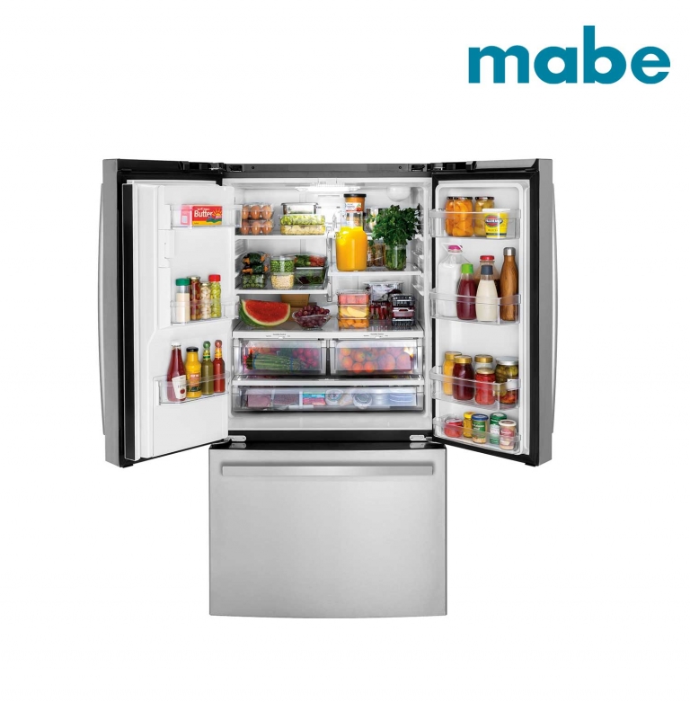 MABE 3 Door Refrigerator 646 Ltr Shop online in qatar