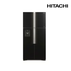 Hitachi French Door Refrigerator 760Ltr Black