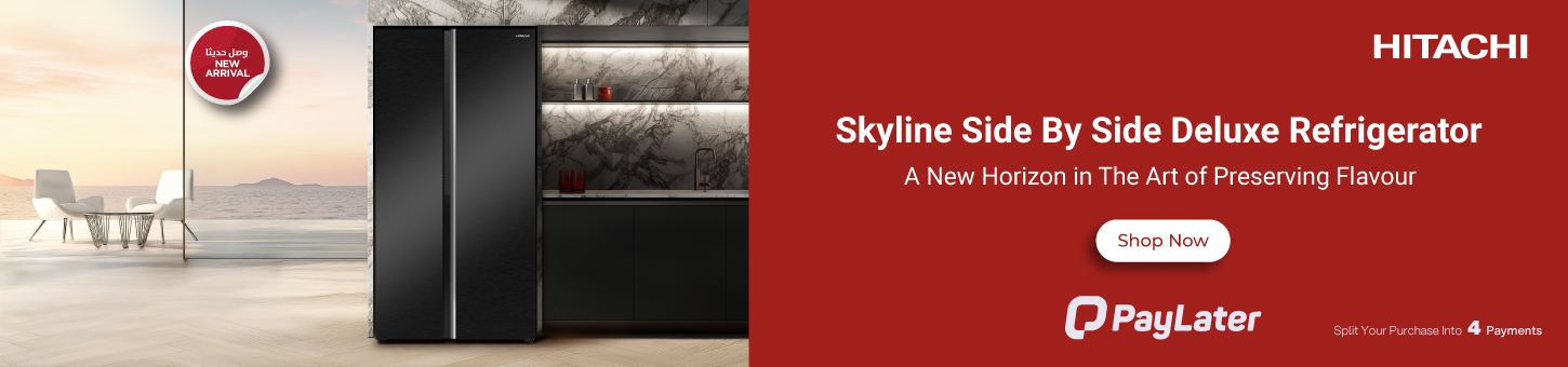 Hitachi side by side refrigerator